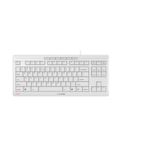 CHERRY STREAM KEYBOARD TKL tastiera Universale USB QWERTY Inglese Bianco