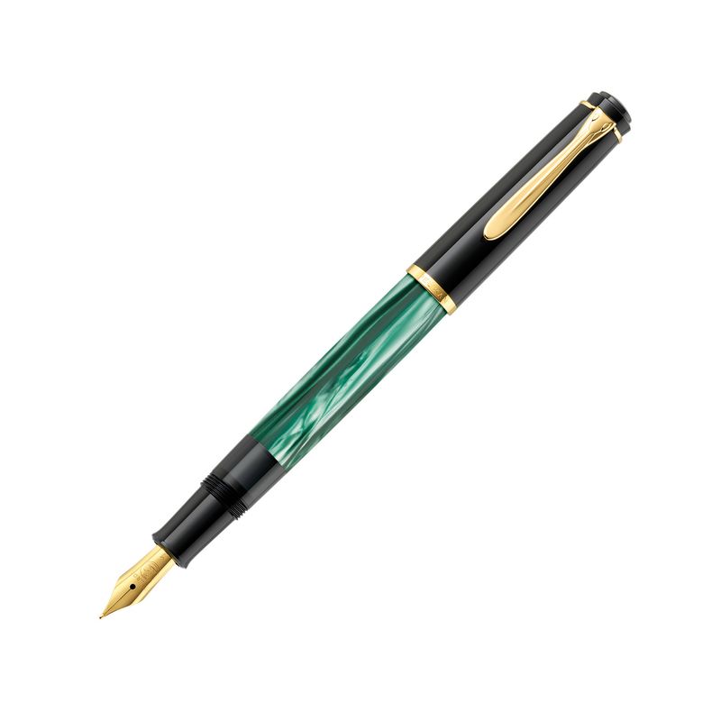 Pelikan-994103-penna-stilografica-Classic-200-verde-marmorizzata-pennino