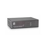 Level One LevelOne FEP-0812W90 switch di rete Fast Ethernet (10/100) Supporto Power over Ethernet (PoE) Grigio