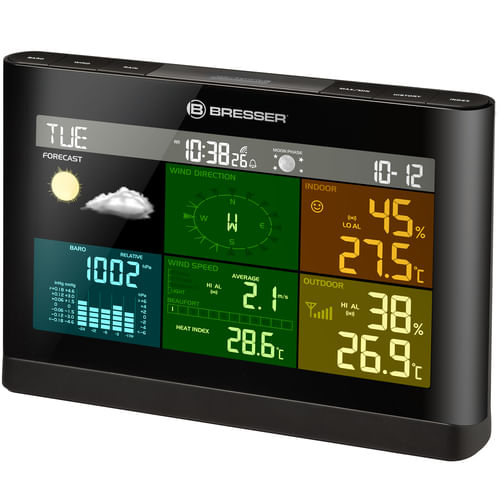 Bresser-Optics-7002550CM3000-stazione-meteorologica-digitale-Nero-Grigio-Batteria