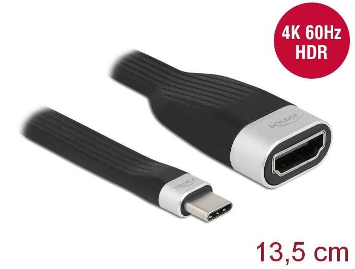 Delock-Cavo-a-nastro-FPC-da-USB-tipo-C-a-HDMI--DP-Alt-Mode--4K-60-Hz-135-cm