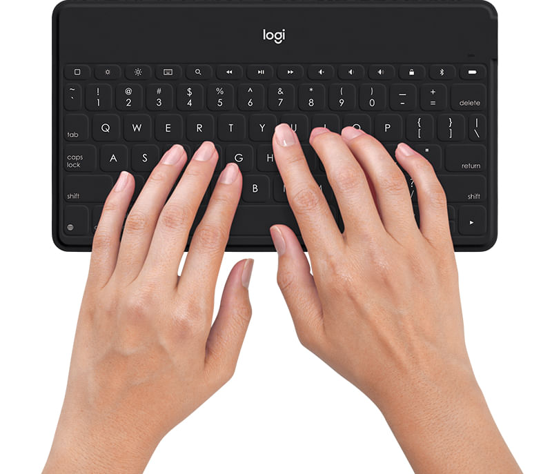 Logitech-Keys-To-Go-Nero-Bluetooth-QWERTZ-Svizzere