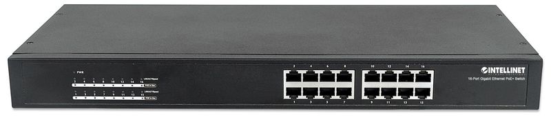 Intellinet-560993-switch-di-rete-Non-gestito-L2-Gigabit-Ethernet--10-100-1000--Supporto-Power-over-Ethernet--PoE--1U-Ner