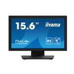 Iiyama Bild 156"/395cm 1920x1080 169  Kontrast 7001  Reaktion 25ms  Helligkeit 405cd/m mit Touch Panel  Anschlsse 1x