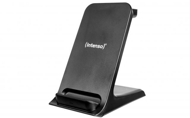 Caricabatterie-wireless-3-in-1-salvaspazio-Intenso-nero