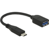 Delock-Adattatore-USB-3.1-Gen-2-USB-Type-C-maschio--USB-Type-A-femmina-10-cm