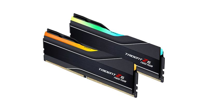 Kit-G.Skill-Trident-Z5-Neo-RGB-DDR5-SDRAM-32-GB-6400-MHz-CL32-ECC-DIMM-288-PIN