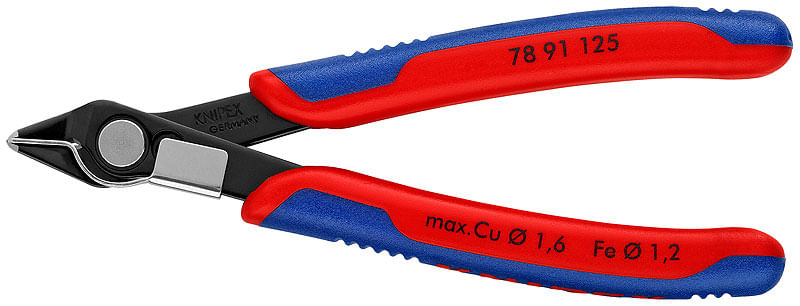 Pinza-di-precisione-KNIPEX-Super-Knips-elettronica-con-serrafilo