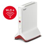 FRITZ-Repeater-6000-router-wireless-Ethernet-Banda-tripla--2.4-GHz-5-GHz-5-GHz--Rosso-Bianco