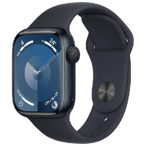 Apple-Watch-Series-9-41-mm-Digitale-352-x-430-Pixel-Touch-screen-Nero-Wi-Fi-GPS--satellitare-