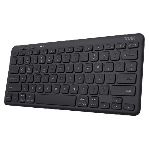 Trust-Lyra-tastiera-RF-senza-fili---Bluetooth-QWERTY-Italiano-Nero