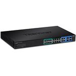 Trendnet TPE-204US switch di rete Gestito L2/L3/L4 Gigabit Ethernet (10/100/1000) Supporto Power over Ethernet (PoE