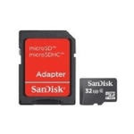 SanDisk SDSDQM-032G-B35A memoria flash 32 GB MicroSDHC Classe 4