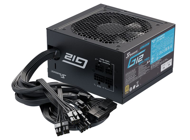 Seasonic-G12-GM-750-alimentatore-per-computer-750-W-20-4-pin-ATX-ATX-Nero