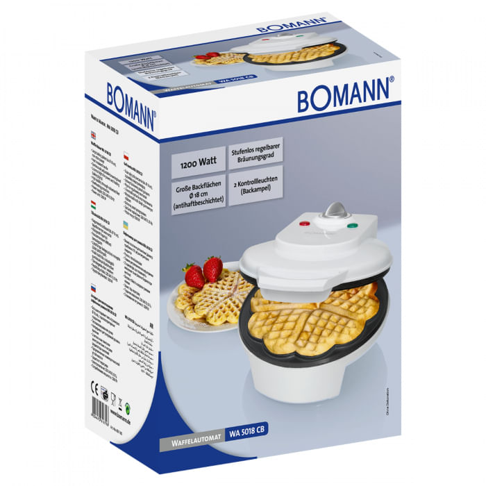 Bomann-WA-5018-CB-1-waffle-1200-W-Bianco