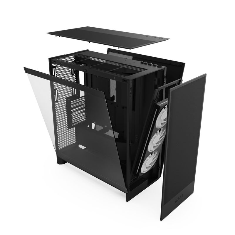 Case-PC-Midi-Tower-ATX-con-Finestra-Laterale-Nero