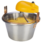 Ardes AR2481 sbattitore Sbattitore con base 15 W Rame, Acciaio inossidabile, Giallo