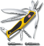 Victorinox-V-0.97-98.MWC8-Coltello-tascabile-Ranger-Grip-Boatsman-giallo-nero