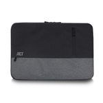 ACT AC8545 borsa per laptop 39,6 cm (15.6") Custodia a tasca Nero, Grigio