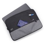 ACT-AC8545-notebooktas-396-cm--15.6---Opbergmap-sleeve-Nero-Grigio