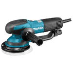 Makita BO6050J levigatrice portatile Levigatrice orbitale 600 Giri/min 6800 OPM Nero, Blu