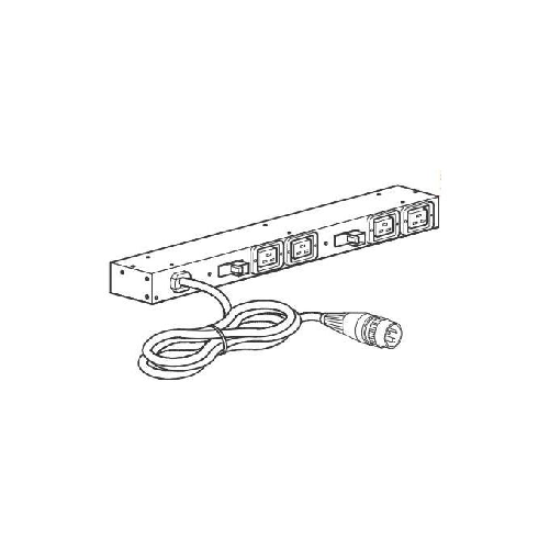 APC-AP6032A-unita-di-distribuzione-dell-energia--PDU--4-presa-e--AC-0U-1U-Nero