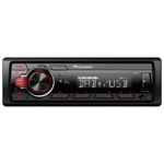 Pioneer MVH-130DAB Ricevitore multimediale per auto Nero, Rosso 200 W