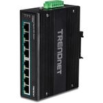 Trendnet TI-PG80B switch di rete Gigabit Ethernet (10/100/1000) Supporto Power over Ethernet (PoE) Nero