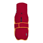 Record Impermeabile anti-vento tecnico per cani Denali XL - Lunghezza dorso 50 cm Rosso