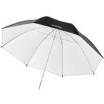 Walimex 17657 ombrello Nero, Bianco