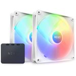 NZXT F140 RGB Core Case per computer Ventilatore 14 cm Bianco 2 pz (NZXT F140 RGB Core Fan 140mm)
