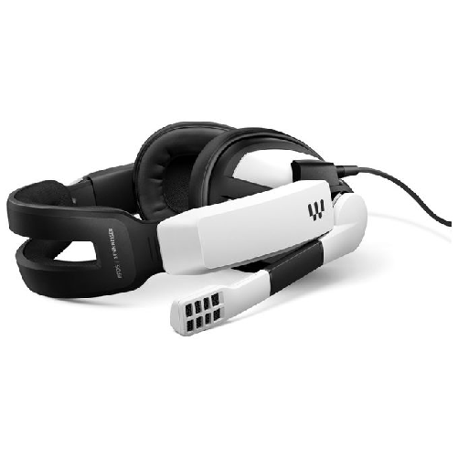 4Side-EPOS-|-SENNHEISER-GSP-301-Auricolare-Cablato-A-Padiglione-Giocare-Nero-Bianco