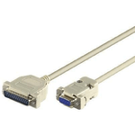 Microconnect IBM029-2 cavo seriale Grigio 18 m DB25 DB9 (Serial Printer Cable 1.8m - DB9-DB 25 female - male - Serial pr