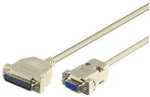 Microconnect-IBM029-2-cavo-seriale-Grigio-18-m-DB25-DB9--Serial-Printer-Cable-1.8m---DB9-DB-25-female---male---Serial-pr