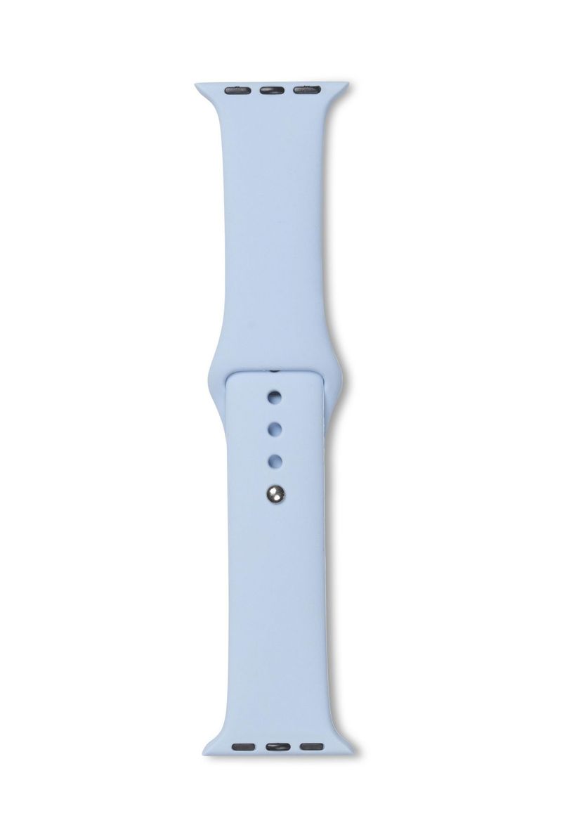 eSTUFF-ES660147-accessorio-indossabile-intelligente-Band-Blu-Silicone--Apple-Watch-Silicone-Strap---Color-Sky-Blue.-Widt