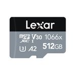 Lexar Professional 1066x 512 GB MicroSDXC UHS-I Classe 10 (512GB Lexar High-Performance 1066x UHS-I microSDXC Card)