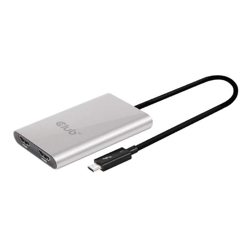 Adapter-Thunderbolt-3>-HDMI-2.0-Dual-Monitor-4K-60Hz----Adapter---Digital-Daten--CSV-1574-