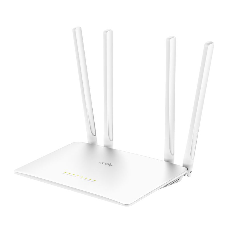 Cudy-WR1200-router-wireless-Fast-Ethernet-Dual-band--2.4-GHz-5-GHz--Bianco