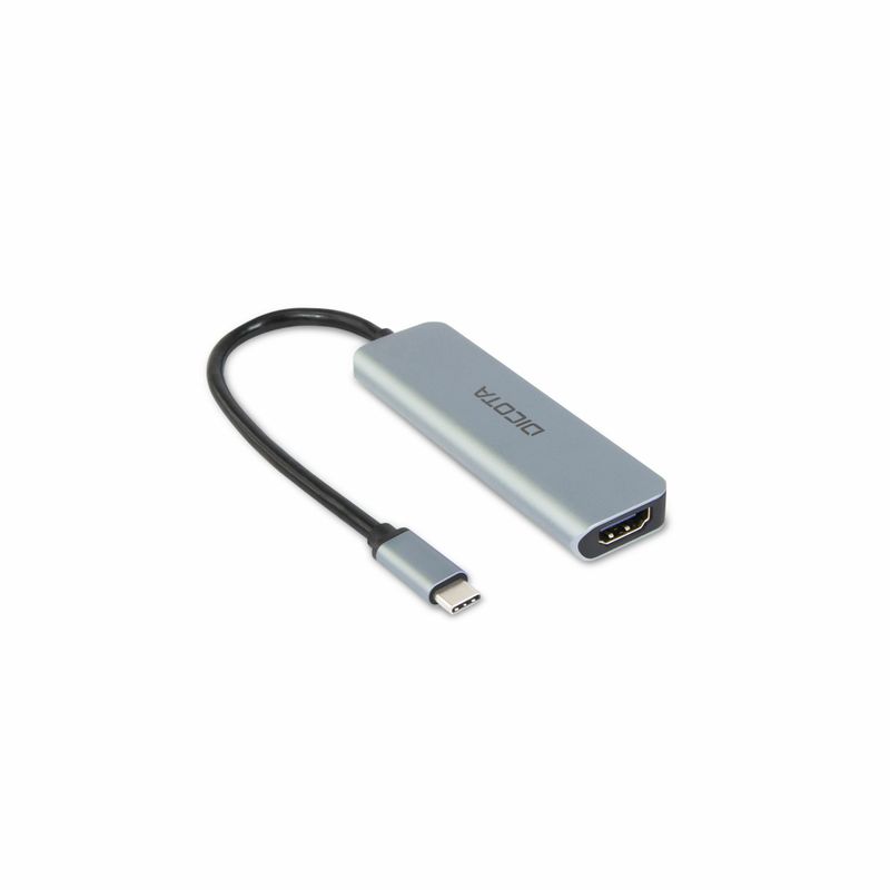 DICOTA-D32060-hub-di-interfaccia-USB-tipo-C-Argento--USB-C-5-IN-1-VIDEO-HUB-4K-PD---100W-