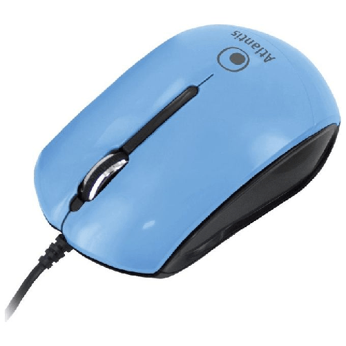 Atlantis-Land-P009-KM23-BL-mouse-Ambidestro-USB-tipo-A-Ottico-1000-DPI