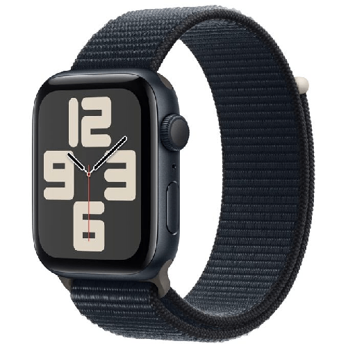 Apple-Watch-SE-OLED-44-mm-Digitale-368-x-448-Pixel-Touch-screen-Nero-Wi-Fi-GPS--satellitare-