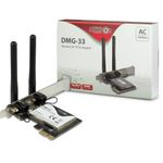 Intertec Inter-Tech DMG-33 Adattatore di rete PCI Express x1 1300Mbps