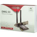 Inter-Tech-DMG-33-Adattatore-di-rete-PCI-Express-x1-1300Mbps