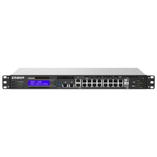 QNAP-QGD-1602P-Gestito-L2-Gigabit-Ethernet--10-100-1000--Supporto-Power-over-Ethernet--PoE--1U-Nero-Grigio