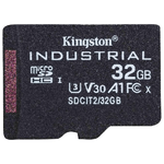 Kingston Technology Industrial 32 GB MicroSDHC UHS-I Classe 10 (32GB MICROSDHC INDUSTRIAL C10 - A1 PSLC CARD SINGLEPACK