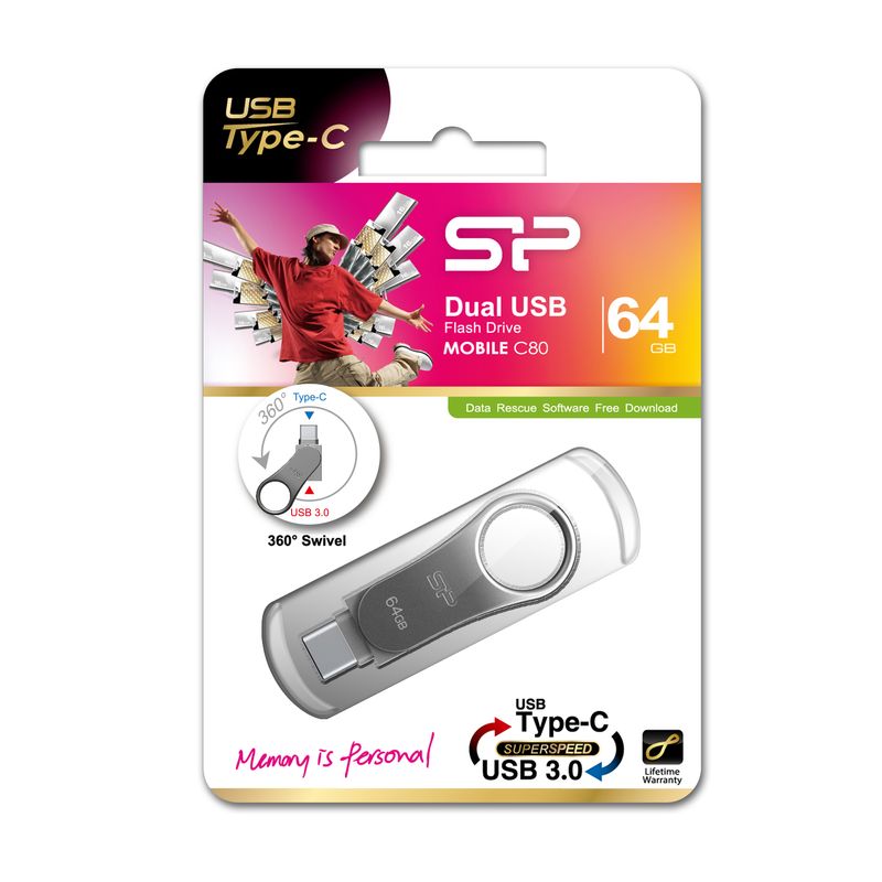 SP-USB-Pen-C80-USB-C-3.2-64GB-Doppio-Metallico