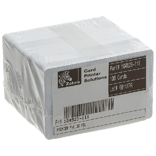 Zebra-Premier-PVC-Card-30-mil--5-packs-x-100-