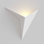 Maytoni Applique Da Parete Moderno Trame Metallo Bianco Luce Led Integrato 3W