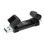 Silicon Power DS72 500 GB USB Type-A / USB Type-C 3.2 Gen 2 (3.1 Gen 2) Nero