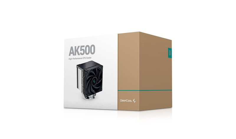 DeepCool-AK500-Processore-Raffreddatore-d-aria-12-cm-Alluminio-Nero-1-pz--DeepCool-AK500-Fan-CPU-Cooler-Universal-Socket